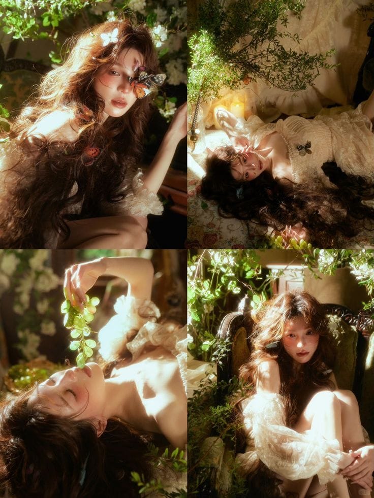 Concept “La Muse Cổ Điển” – Nàng Thơ Kiêu Sa Trong Không Gian Vintage Phủ Ánh Sáng Vàng - Ảnh 3