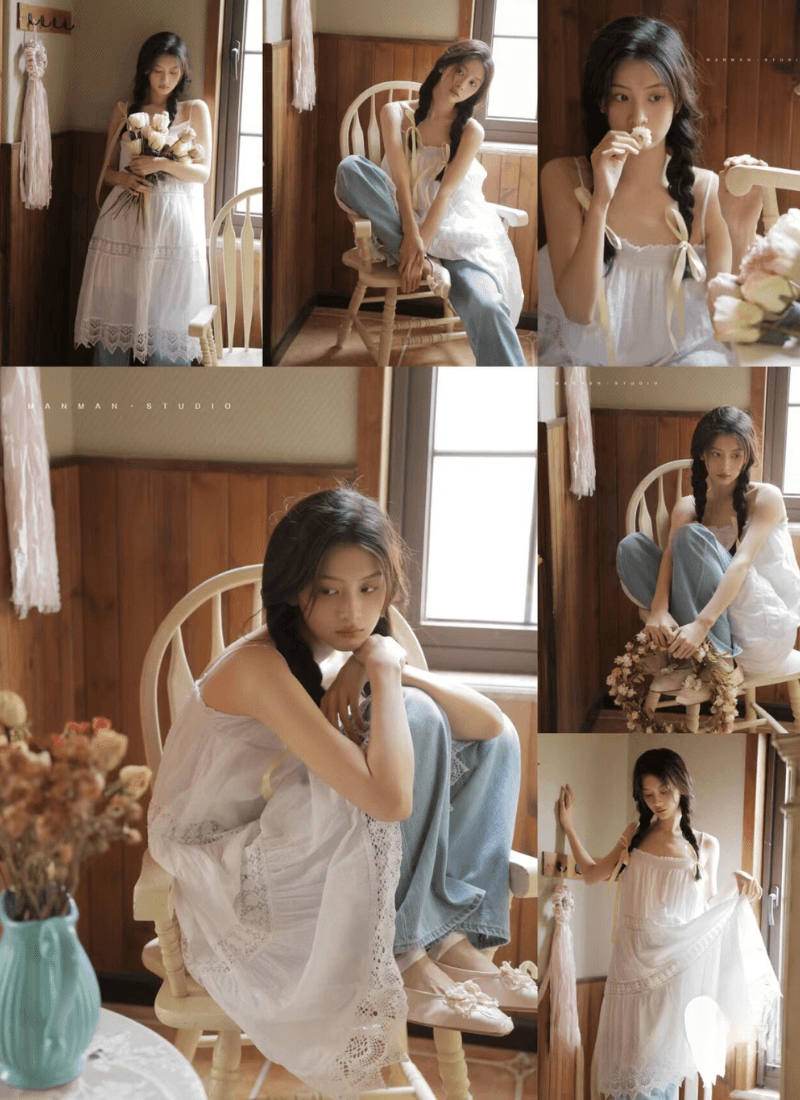 Concept “La Muse Cổ Điển” – Nàng Thơ Kiêu Sa Trong Không Gian Vintage Phủ Ánh Sáng Vàng - Ảnh 2