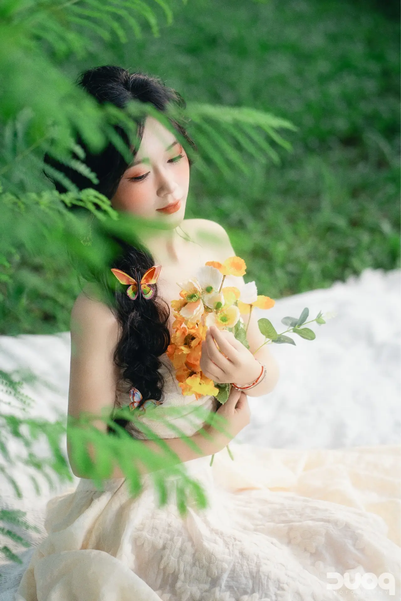 Concept “Ethereal Garden” – Vẻ Đẹp Mộng Mơ Giữa Không Gian Hoa Lá Bay Nhẹ - Ảnh 5